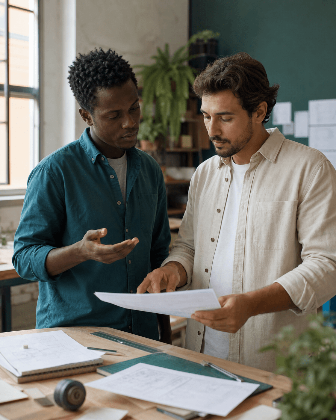 No trabalho, confirmar uma orientação